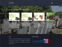 Tablet Screenshot of ceresearch.com